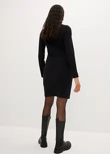 Jerseykleid mit V-Ausschnitt (2er Pack), bonprix Jerseykleid mit V-Ausschnitt (2er Pack), bonprix