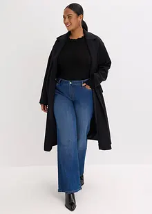 T-shirt côtelé en viscose majoritaire, bonprix T-shirt côtelé en viscose majoritaire, bonprix