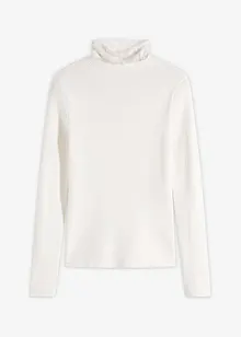 Pull côtelé en viscose mélangée fluide, bonprix Pull côtelé en viscose mélangée fluide, bonprix