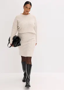 Jupe en maille, bonprix Jupe en maille, bonprix