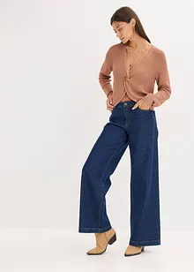 Pull fluide en maille côtelée, viscose majoritaire, bonprix Pull fluide en maille côtelée, viscose majoritaire, bonprix