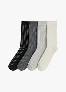 Chaussettes thermiques coton intérieur éponge (lot de 4 paires), bonprix Chaussettes thermiques coton intérieur éponge (lot de 4 paires), bonprix