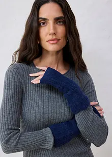 Wollarmstulpen mit Alpaka, bonprix Wollarmstulpen mit Alpaka, bonprix