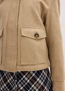 Winterjacke in Wolloptik, bonprix Winterjacke in Wolloptik, bonprix