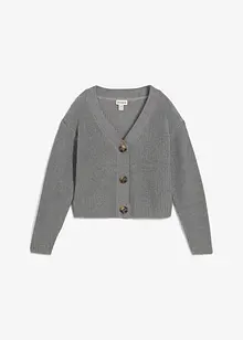Gilet en grosse maille 100% coton, bonprix Gilet en grosse maille 100% coton, bonprix