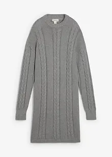 Strickkleid aus reiner Baumwolle, bonprix Strickkleid aus reiner Baumwolle, bonprix
