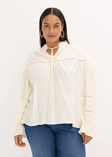 Blouse légère en viscose mélangée, bonprix Blouse légère en viscose mélangée, bonprix