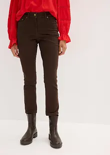 Pantalon en twill de coton extensible, bonprix Pantalon en twill de coton extensible, bonprix