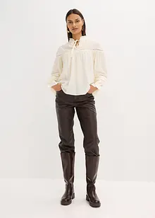 Blouse légère en viscose mélangée, bonprix Blouse légère en viscose mélangée, bonprix