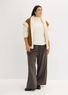 Gilet sans manches en sherpa, bonprix Gilet sans manches en sherpa, bonprix