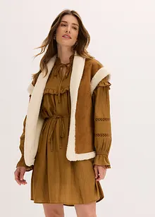 Gilet sans manches en sherpa, bonprix Gilet sans manches en sherpa, bonprix