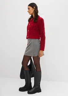 Grobstrickjacke aus weichem Woll-Mix, bonprix Grobstrickjacke aus weichem Woll-Mix, bonprix