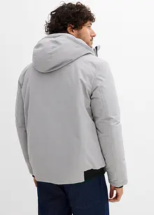 Winterblouson mit Kapuze und sportiven Details, bonprix Winterblouson mit Kapuze und sportiven Details, bonprix
