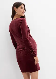Umstands-und Stillkleid aus weichem Samt, bonprix Umstands-und Stillkleid aus weichem Samt, bonprix