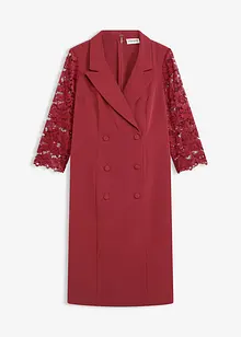 Blazer-Kleid mit Spitzenärmeln, bonprix Blazer-Kleid mit Spitzenärmeln, bonprix