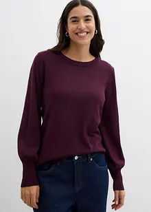 Pullover mit Ballon-Ärmel, bonprix Pullover mit Ballon-Ärmel, bonprix