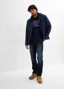 Jean droit extensible coupe confort, regular, bonprix Jean droit extensible coupe confort, regular, bonprix