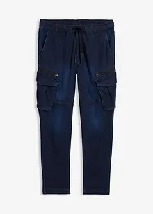 Regular Fit Jeans-Jogger mit Komfortbund, Straight, bonprix Regular Fit Jeans-Jogger mit Komfortbund, Straight, bonprix