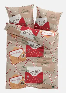 Bettwäsche mit Weihnachtsbrief, bonprix Bettwäsche mit Weihnachtsbrief, bonprix