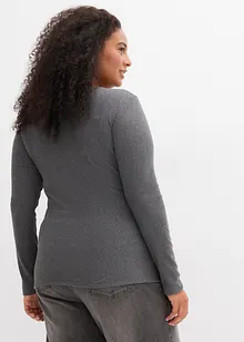 T-shirt thermique côtelé, bonprix T-shirt thermique côtelé, bonprix