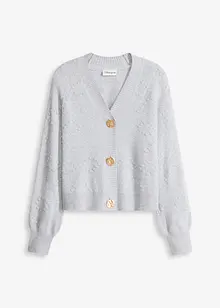 Gilet en maille ajourée, bonprix Gilet en maille ajourée, bonprix