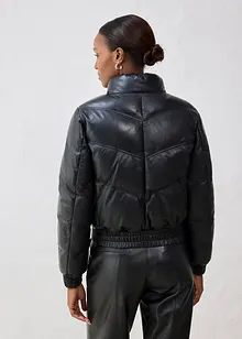 Doudoune en cuir d’agneau nappa, bonprix Doudoune en cuir d’agneau nappa, bonprix