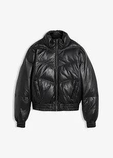 Doudoune en cuir d’agneau nappa, bonprix Doudoune en cuir d’agneau nappa, bonprix