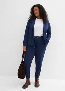 Sweatblazer mit fließender Viskose, bonprix Sweatblazer mit fließender Viskose, bonprix