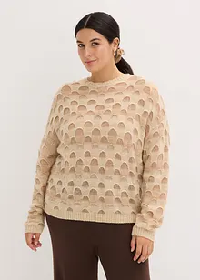 Softer Oversized Pullover mit Wolle und Alpaka, bonprix Softer Oversized Pullover mit Wolle und Alpaka, bonprix
