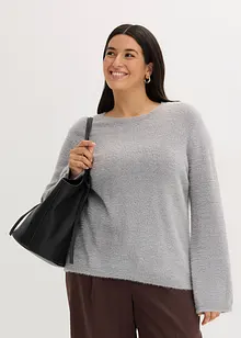 Softer Pullover mit weiten Ärmeln, bonprix Softer Pullover mit weiten Ärmeln, bonprix