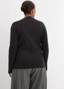 Gilet en fine maille de viscose mélangée, bonprix Gilet en fine maille de viscose mélangée, bonprix