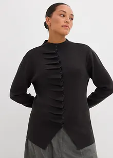 Gilet en fine maille de viscose mélangée, bonprix Gilet en fine maille de viscose mélangée, bonprix