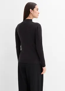 Gilet en fine maille de viscose mélangée, bonprix Gilet en fine maille de viscose mélangée, bonprix