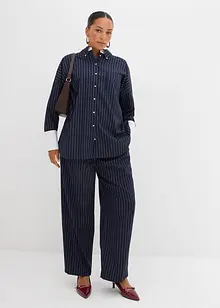 Chemise à rayures tennis, viscose mélangée, bonprix Chemise à rayures tennis, viscose mélangée, bonprix