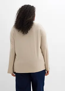 Oversize-Shirt aus fließendem Viskose-Elasthan-Mix, bonprix Oversize-Shirt aus fließendem Viskose-Elasthan-Mix, bonprix