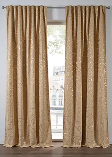 Abdunkelnder Vorhang mit Glanz, auch in extralang (1er Pack), bonprix Abdunkelnder Vorhang mit Glanz, auch in extralang (1er Pack), bonprix