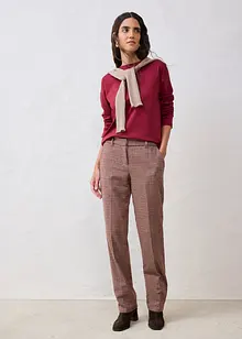 Langarmshirt mit Seidenanteil, bonprix Langarmshirt mit Seidenanteil, bonprix