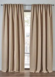 Verdunkelungsvorhang mit beschichteter Rückseite, auch in extralang (1er Pack), bonprix Verdunkelungsvorhang mit beschichteter Rückseite, auch in extralang (1er Pack), bonprix