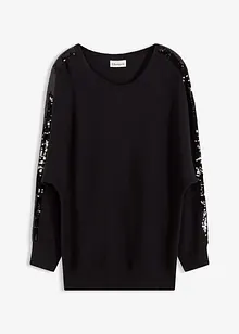 Pull en fine maille à sequins, bonprix Pull en fine maille à sequins, bonprix