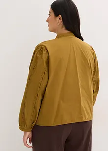 Chemisier en coton avec broderies anglaises, bonprix Chemisier en coton avec broderies anglaises, bonprix