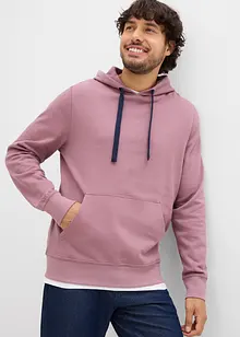 Hoodie aus reiner Baumwolle, bonprix Hoodie aus reiner Baumwolle, bonprix