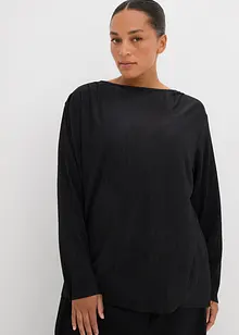 Langarmshirt mit Struktureffekt, bonprix Langarmshirt mit Struktureffekt, bonprix