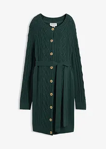 Extra lange Umstands-Strickjacke und Strickkleid aus Baumwoll-Mix, bonprix Extra lange Umstands-Strickjacke und Strickkleid aus Baumwoll-Mix, bonprix