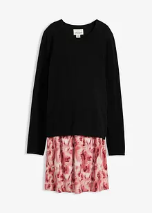 Umstands -und Stillkleid aus Baumwolle und Viskose, bonprix Umstands -und Stillkleid aus Baumwolle und Viskose, bonprix