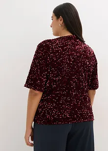 T-shirt à sequins, bonprix T-shirt à sequins, bonprix