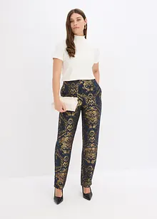 Pantalon jacquard, bonprix Pantalon jacquard, bonprix