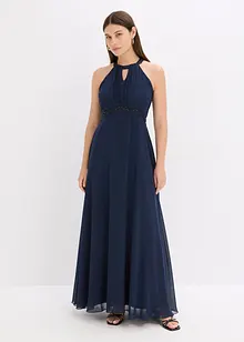 Maxikleid mit Perlenapplikation, bonprix Maxikleid mit Perlenapplikation, bonprix
