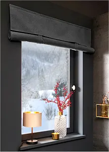 Verdunkelungs Raffrollo einfarbig, bonprix Verdunkelungs Raffrollo einfarbig, bonprix