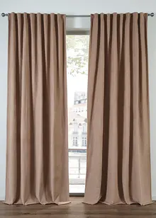 Thermo-Vorhang mit Polar Fleece Rückseite (1er Pack), bonprix Thermo-Vorhang mit Polar Fleece Rückseite (1er Pack), bonprix