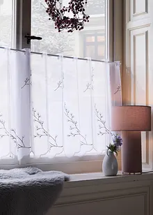 Scheibengardine mit Stickerei, bonprix Scheibengardine mit Stickerei, bonprix